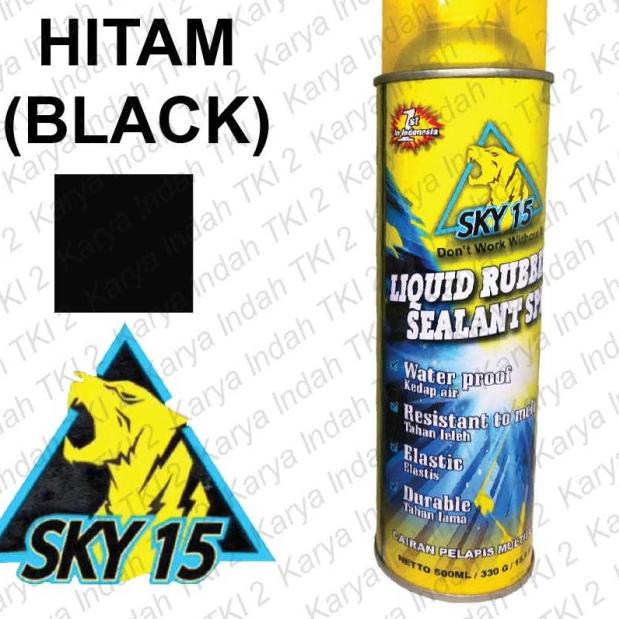 

Semprotan Pelapis Anti Bocor SKY15 Liquid Rubber Sealant Spray Flex - Hitam