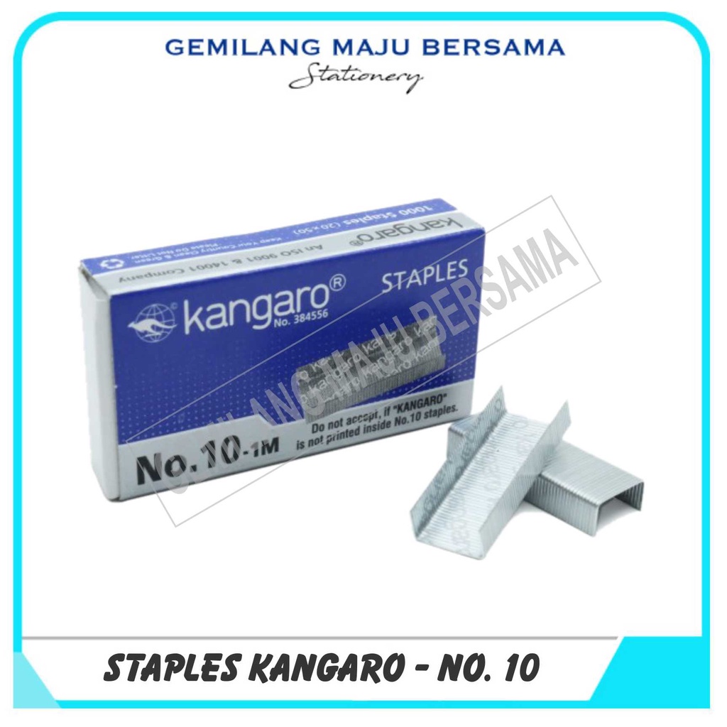 

Isi Staples Kangaro No 10
