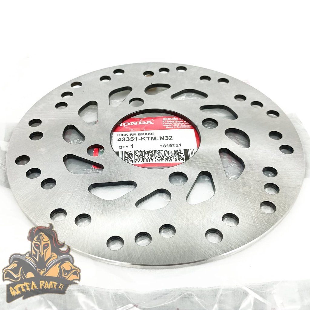 PIRINGAN CAKRAM BELAKANG HONDA KTM KUALITAS ASLI ORIGINAL HONDA AHM PRESISI AWET TIDAK KARATAN SUPRA X125 BLADE