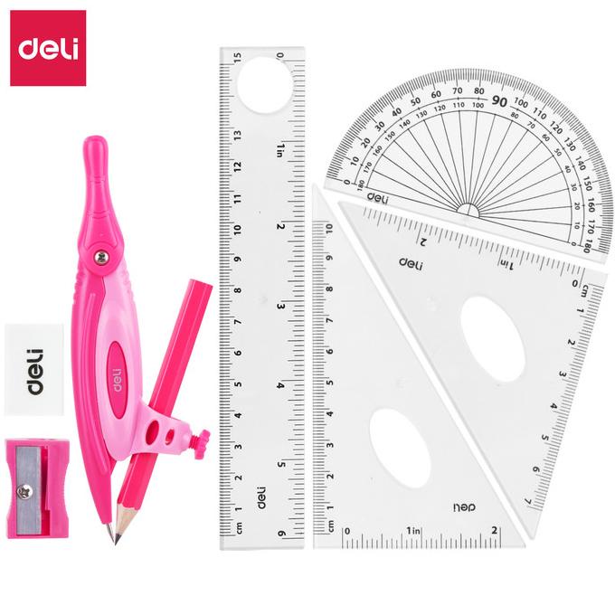 

Sale Deli EG30204 Jangka-Drafting Set 8pcs Ruler 15cm Set Squares /ALAT TULIS AESTHETIC/ALAT TULIS SEKOLAH/ALAT TULIS SET/ALAT TULIS LENGKAP/ALAT TULIS ANAK/ALAT TULIS LUCU