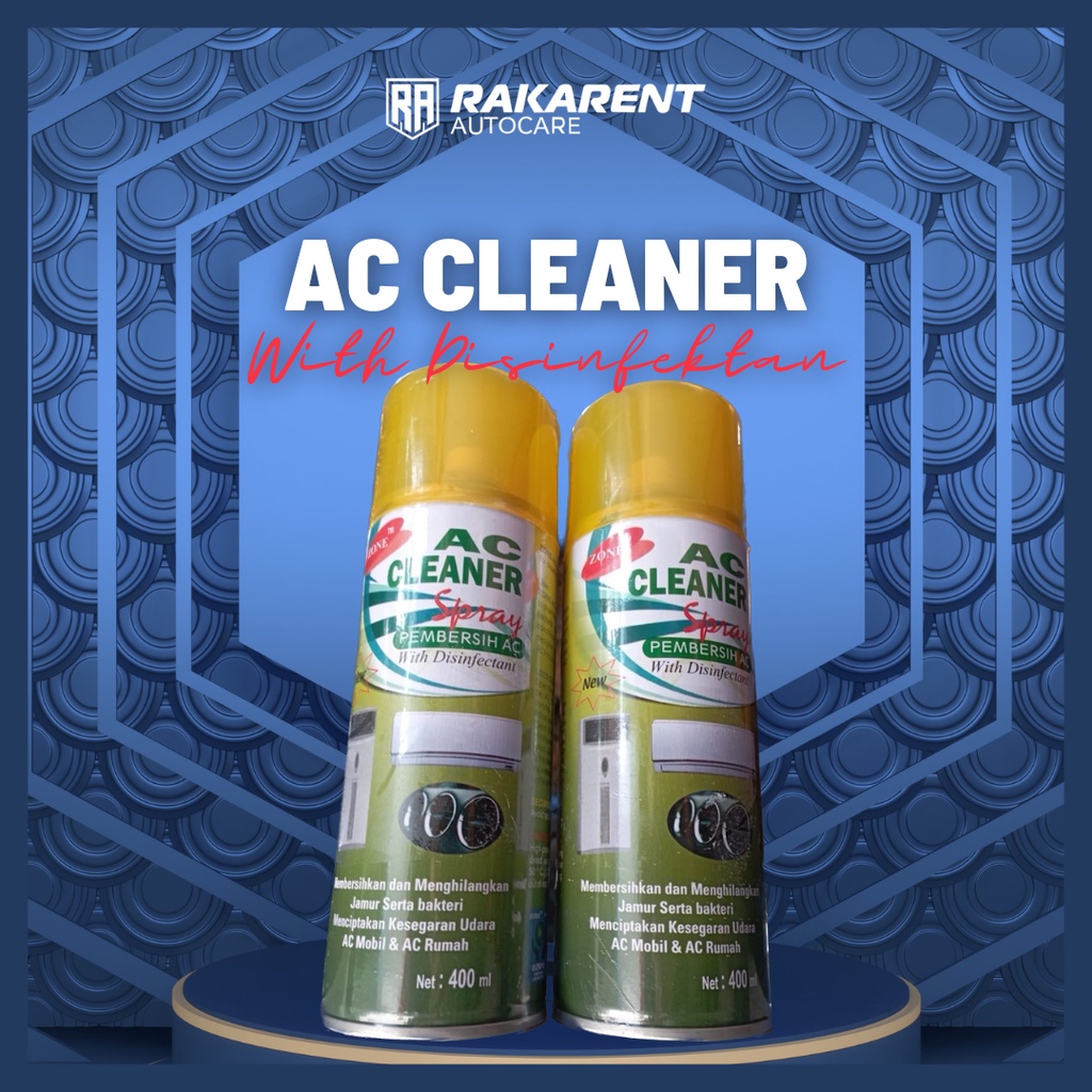 PEMBERSIH AC CLEANER SPRAY WITH DISINFECTANT/ PEMBERSIH AC MOBIL SPARY FC