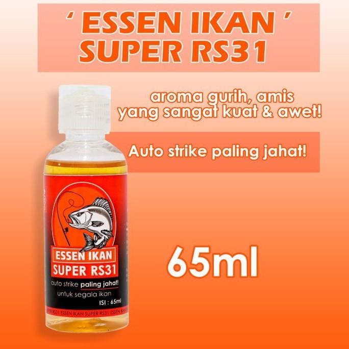Essen Ikan Super RS31 | Esen Ikan Untuk Ikan Mas, Lele, Bawal, Nila,