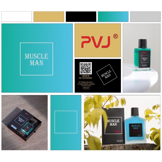 PVJ MUSCLE MAN | PVJ HIGH QUALITY | PARFUM ORIGINAL DAN TAHAN LAMA | 50ML - 100ML | PARFUMKU INDONES