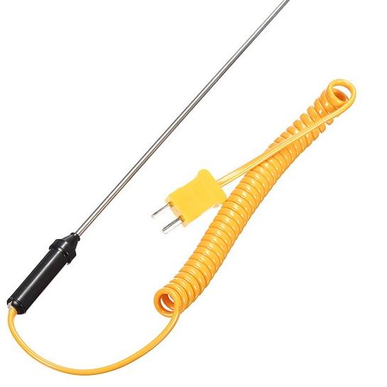 K Type Thermocouple Probe Sensor 20cm: -50 sd 700 Derajat C (TP-02)