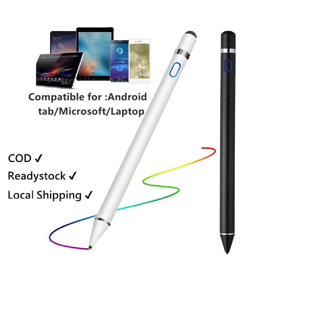 Stylus Pen Universal Bisa Android IOS dan Samsung for Ipad fine point Ujung Lancip Ipad Mini Ipad Pro 11 2018