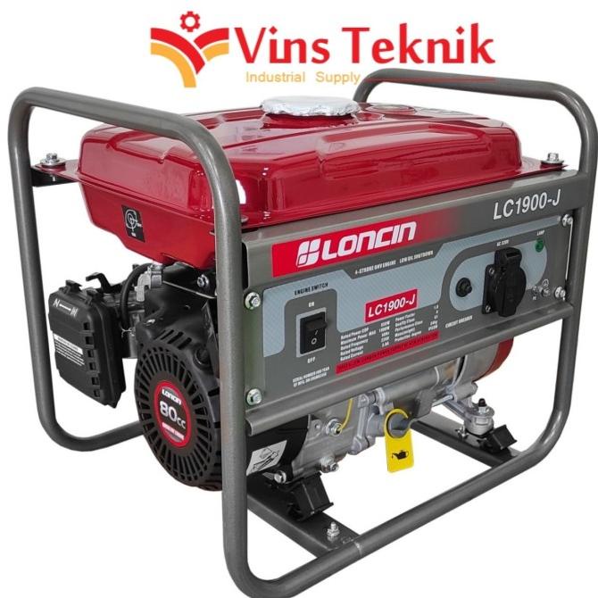 Jual Mesin Genset Bensin Lc J Loncin Generator Lc J Watt Shopee Indonesia