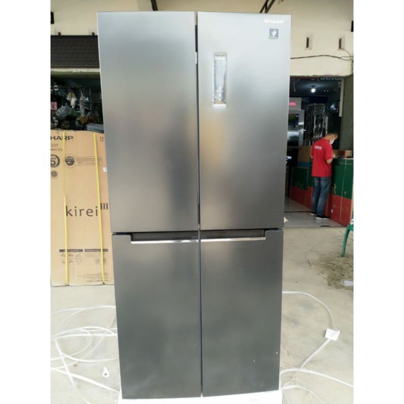 KULKAS 4 PINTU SHARP SJIF50MDS SIDE BY SIDE SHARP