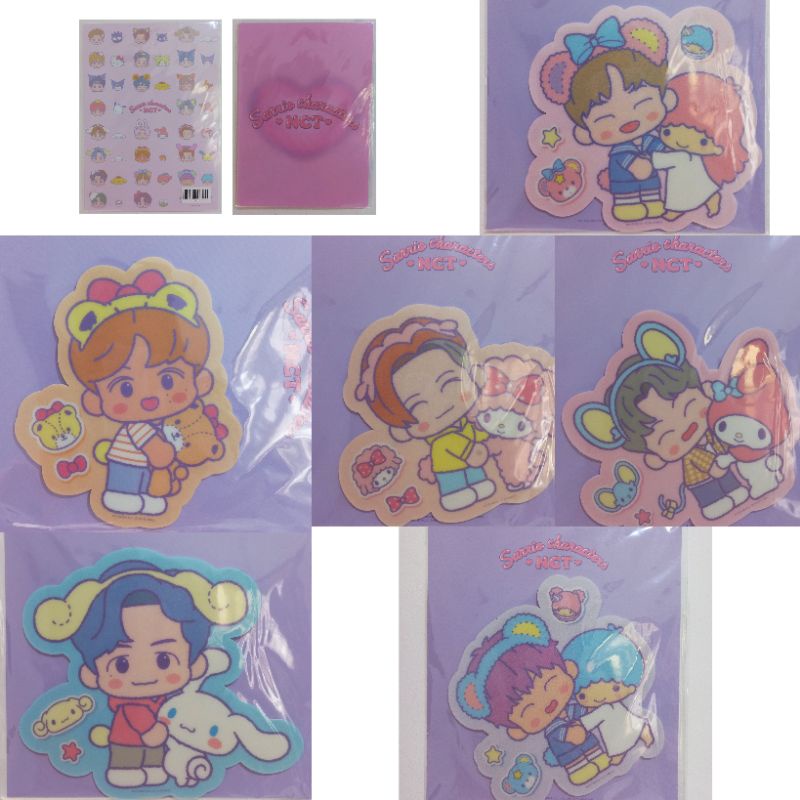 Mousepad Character NCT Sanrio Haechan Mark Jeno Renjun Chenle Jisung