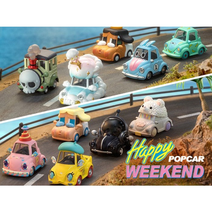 Pop Mart Pop Car Happy Weekend 9 Model