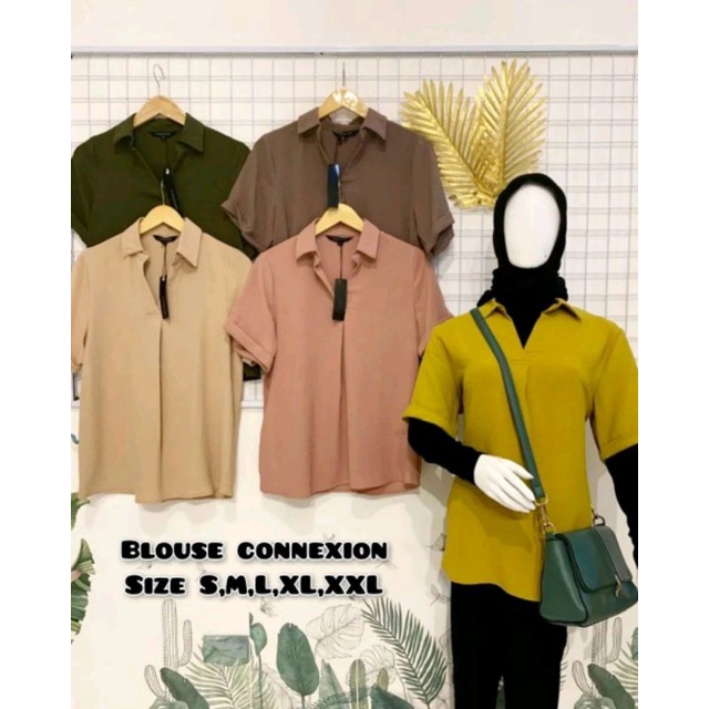 BLOUSE CONNEXION CRINKLE