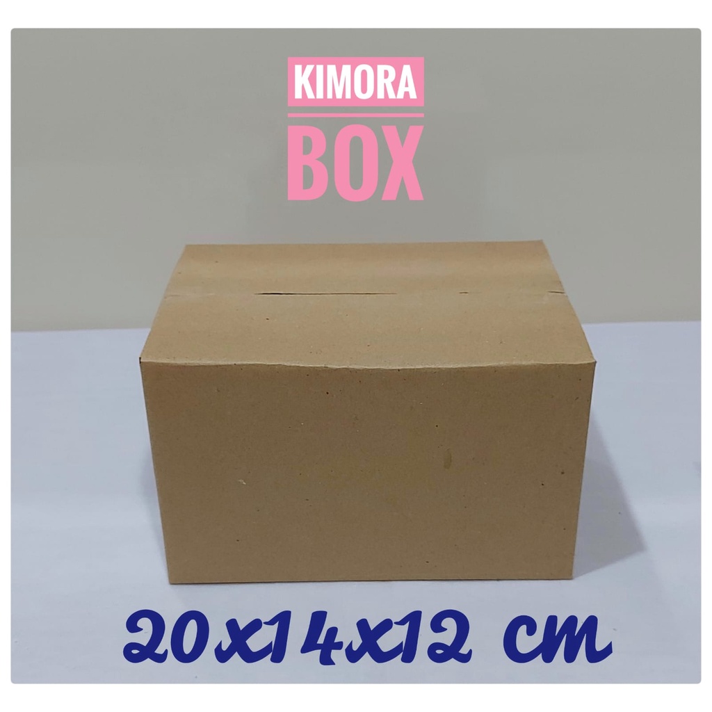 

Kardus karton uk. 20x14x12 cm Kotak Box ST untuk packing Souvenir dll