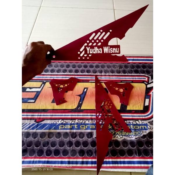 pemanis Rangka Satria Fu