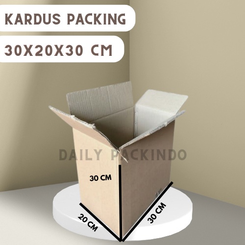 

Kardus/Packing/Dus/Corrugated/Box Ukuran 30X20X30 Cm Dus Besar Double Wall