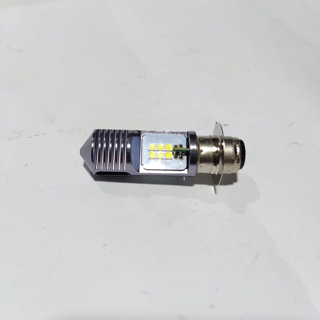 Lampu LED 2sisi LED 12 mata LED h6 AC DC 25watt