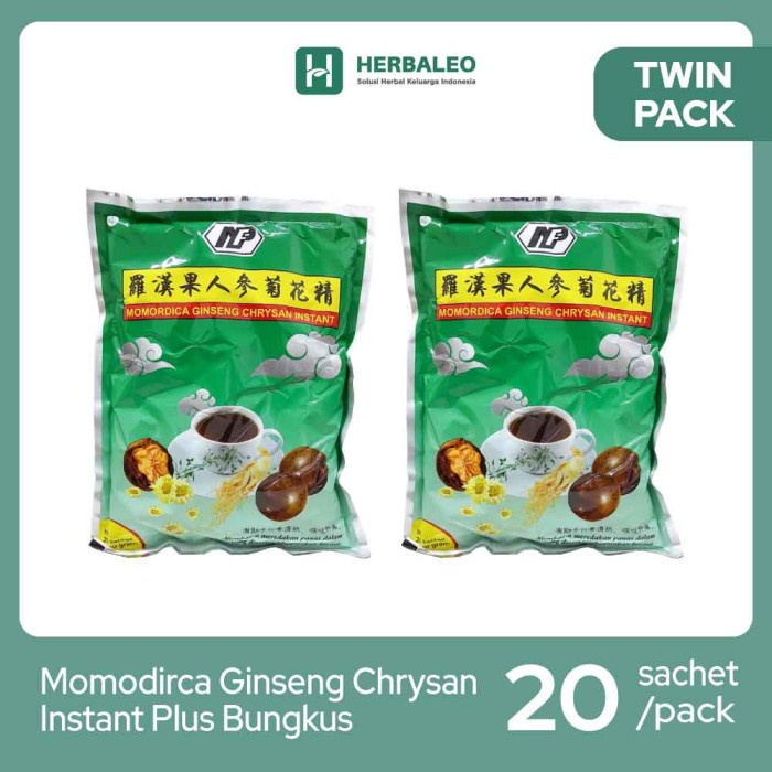 

TERBARU Twinpack - Momodirca Ginseng Chrysan Instant ( Kemasan Bungkus ) /TEH DIET/TEH