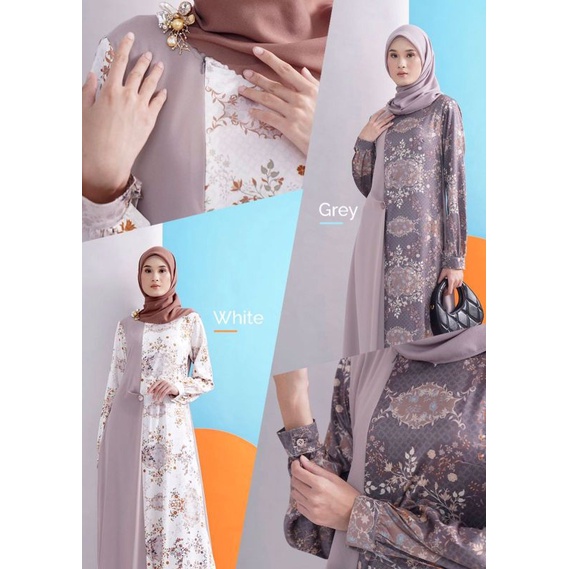 FIX DAPAT OPEN JASTIP Elijah Dress S M L XL XXL HLZB ( Zerina Banu )