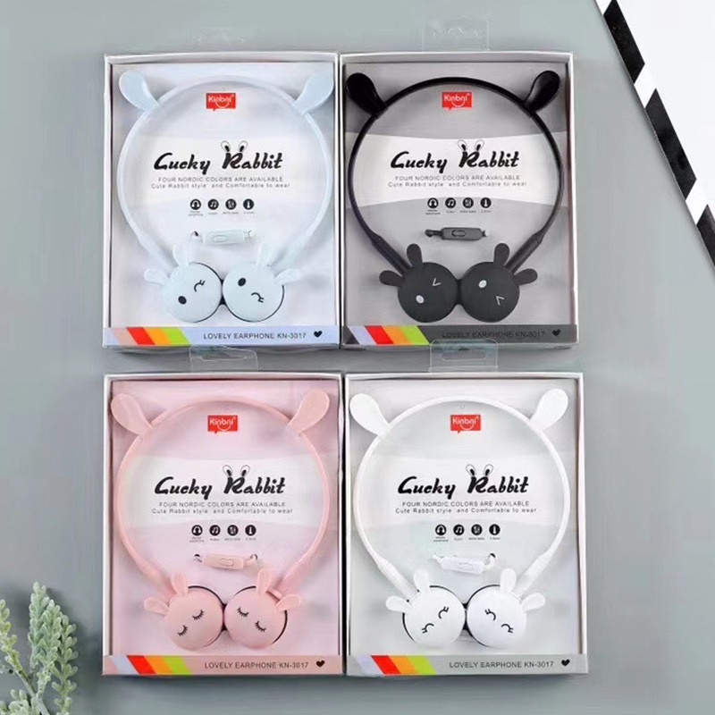 HEADSET BANDO MOTIF KARAKTER LUCU IMUT KN 200