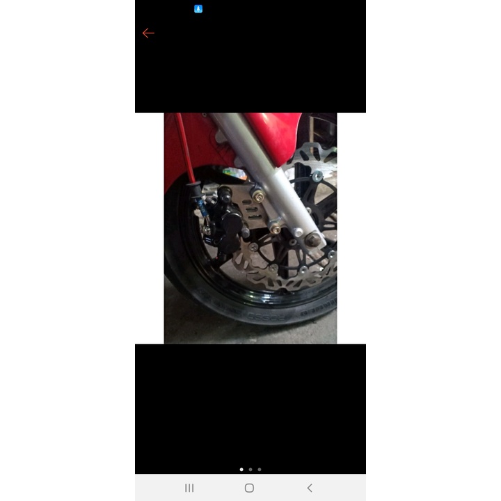 bracket breket kaliper ninja r dan ninja rr breket kaliper rcb botom ninja