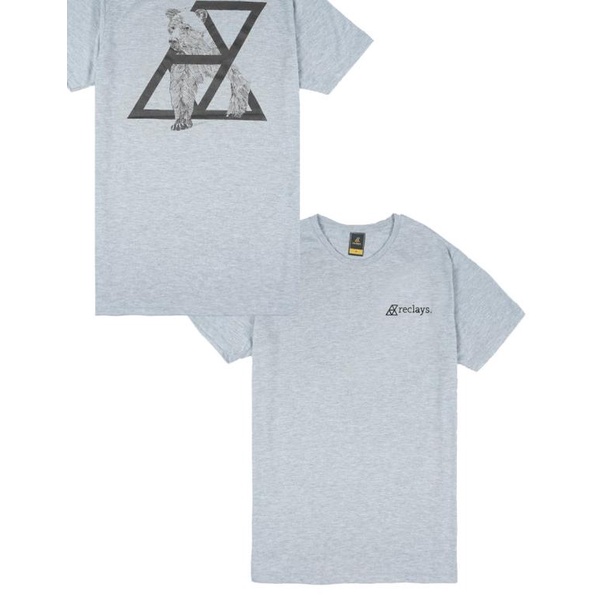 Reclays Kaos Pria Tshirt LOGO BEAR ISTY - S