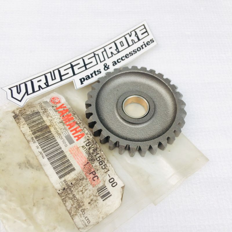 Gear Idle Engkol Selah Selahan Lawan Gir Gigi Kick Stater Yamaha RXZ RX-Z RZR Original YGP Japan 10V