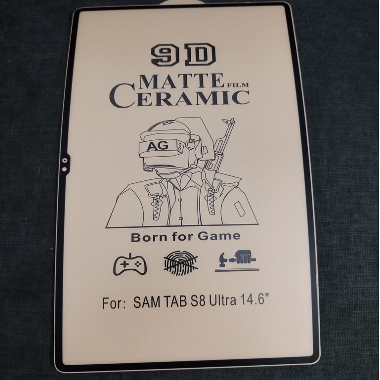 Samsung Tab S8 Ultra Ceramic Matte Antigores Samsung Tab S8 Ultra