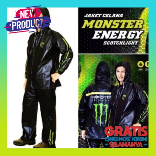 Jas Hujan Keren Karet Rubber Opus Previa Wanita Gamis Axio Jubah N1A0 Kelelawar Tebal Motif Original