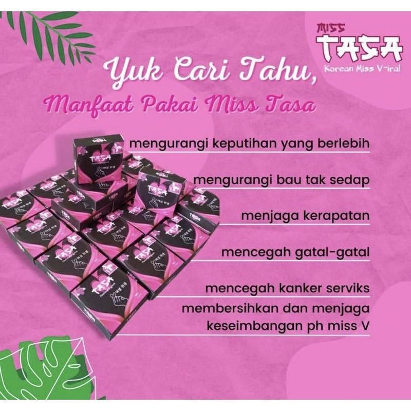 Tasa sabun kewanitaan/ Miss Tasa sabun Miss V ORIGINAL 100%