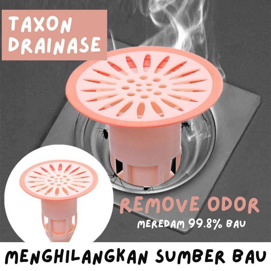 TAXON Drainase Penutup Saluran Air Anti Kecoa Bau dan Mampet Praktis