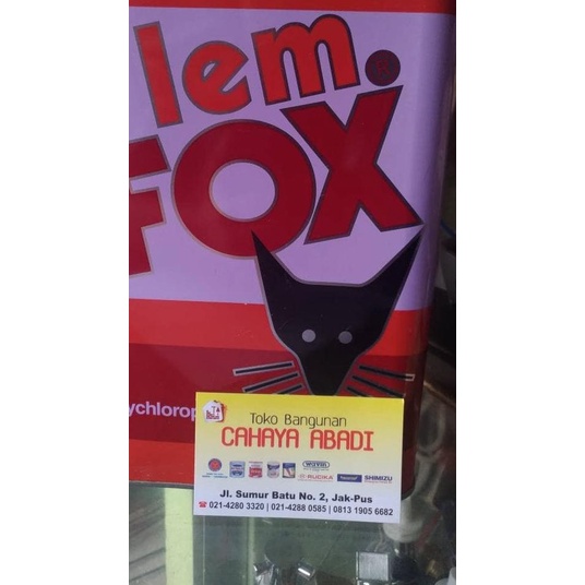 

LEM FOX KUNING 2,5KG