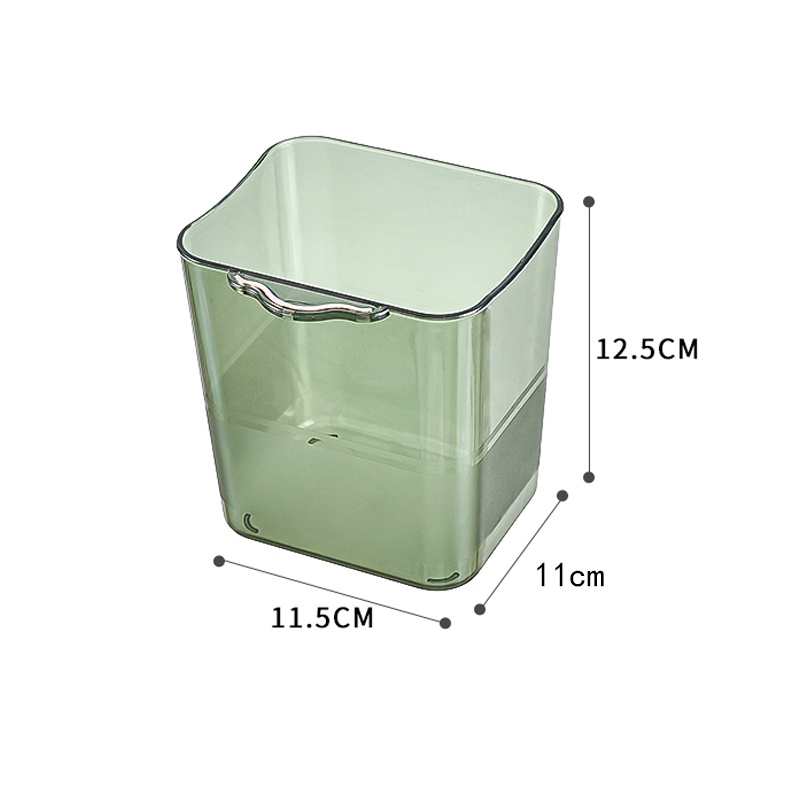 TH8805 Kotak Tempat Penyimpanan Kulkas Transparan/Refrigerator Storage Box Organizer/kecil dalam kulkas