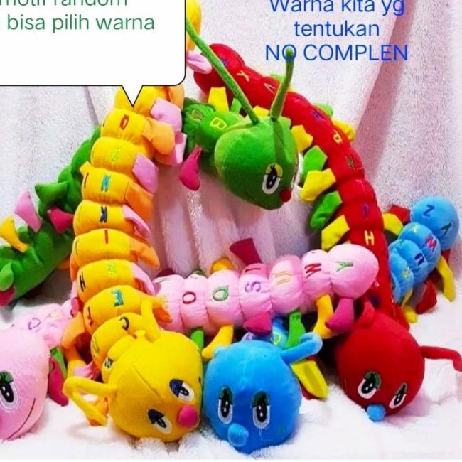 Boneka Ulil Jumbo - boneka Ulat - Boneka Dasbor mobil - Boneka murah - RANDOM