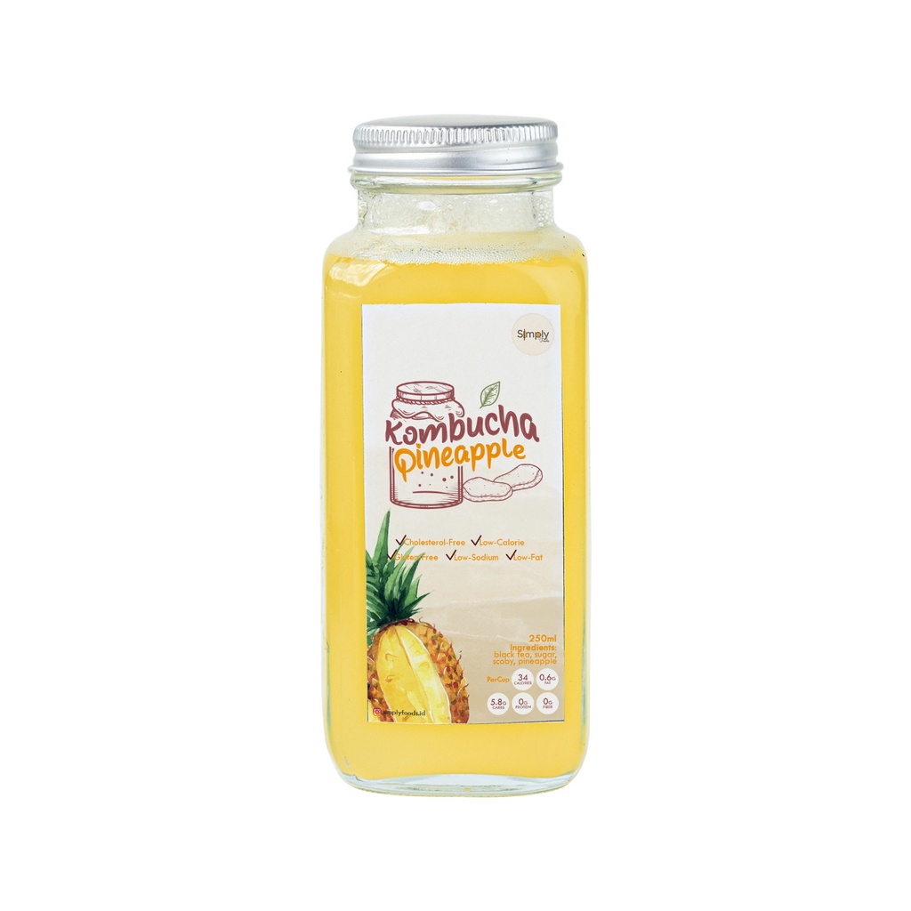 Simply Kombucha With Infused Fruit 250 Ml