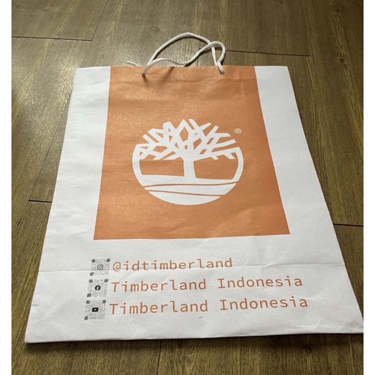 preloved paperbag timberland original