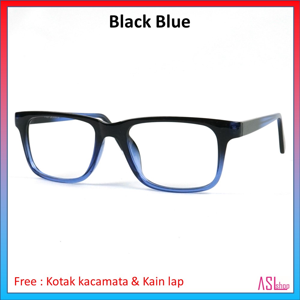 FRAME KACAMATA MINUS (ID 1057) + LENSA BLUERAY DAN PHOTOCROMIC