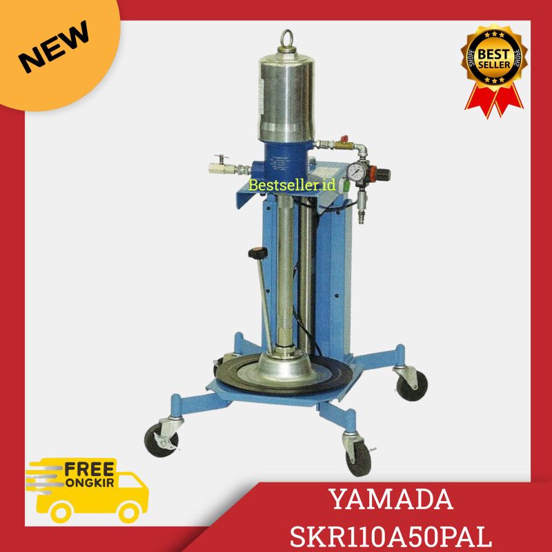 Yamada Air Grease Lubricator SKR110A50PAL Original Jepang / Pompa Gemuk Yamada