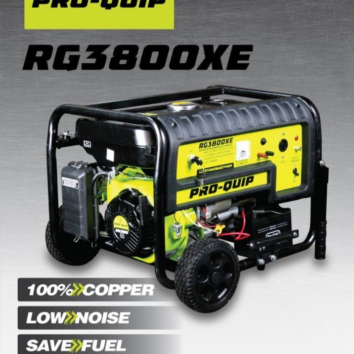 Genset Bensin 2000 Watt PROQUIP RG3800 Manual Genset Bensin 2000 Watt