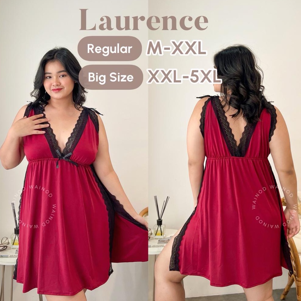 LAURENCE M-6XL sexy lingerie dress - WAINODSHOP