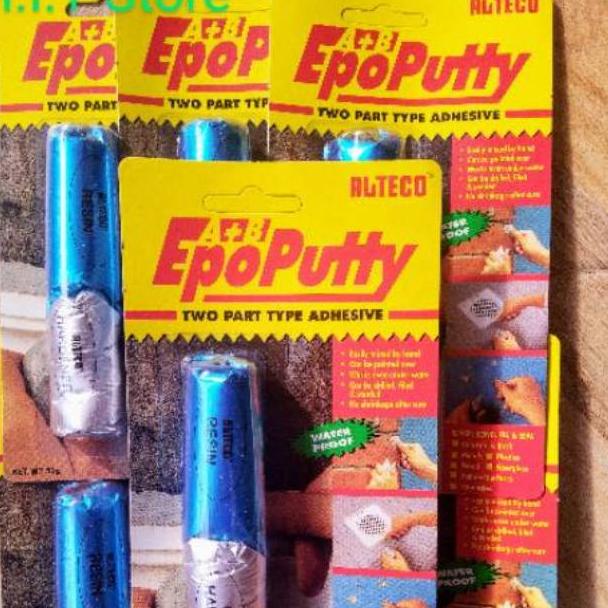 

こ Epo Putty 50 Gram / Lem Alteco Epoputty /Lem Porting / Waterproof Glue (Original) ご