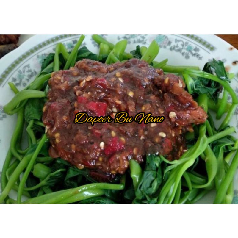 

Sambal Rujak Kangkung Untuk Porsi 5 Orang // Sambel Rujak Kangkung.