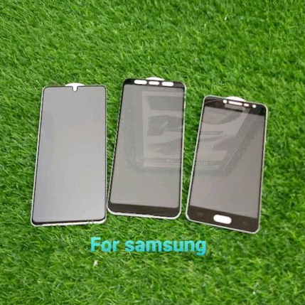 Tempered Glass KACA  Privasi Anti SPY For Samsung  A03 A03s A03 Core A02 A02s A20s A12 A32 5G A22 5G A70 A70s A04 A04s A71 A51 A73 5G A52 A10 A10s M20 M10 M30 M30s M11 A11 A20 A30 A30s A50 A50s J4+ J6+ A750/A72018 A22 4G A32 4G J2 Prime  Full Layar Screen
