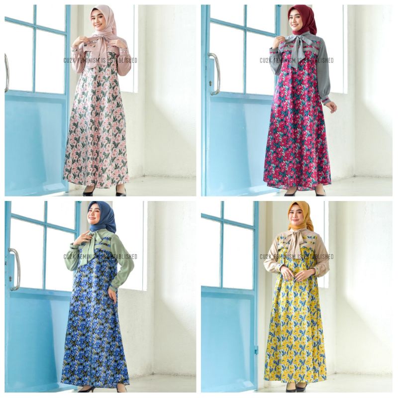 Gamis Cu2k Model Gamis Tazzana cu2k terbaru