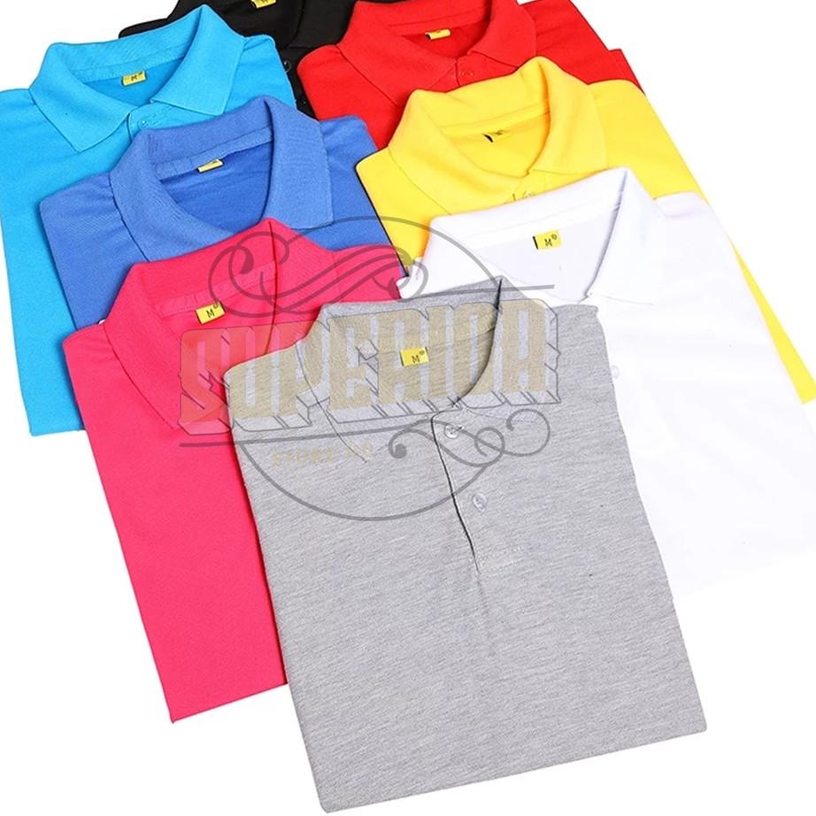 Hot Sale Kaos Kerah Polo Shirt Berkerah Polos Pria M -XL