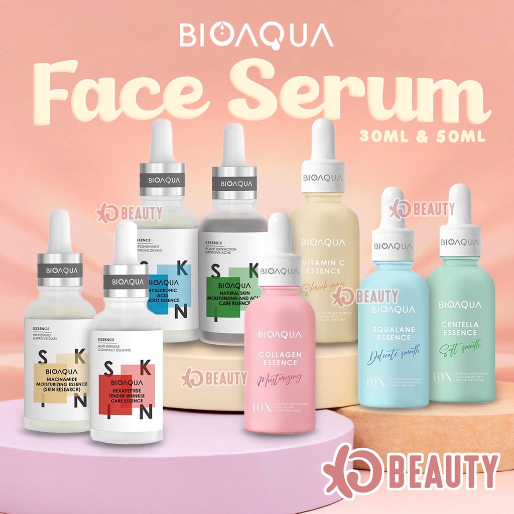 Jual Bioaqua Face Serum 30ml 50ml 10X Collagen Essence Vitamin C