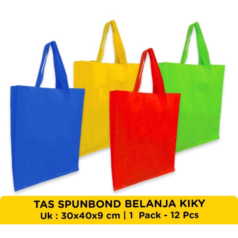 

TAS SPUNBOND BELANJA KIKY 30x40x7.5cm (1 pcs)