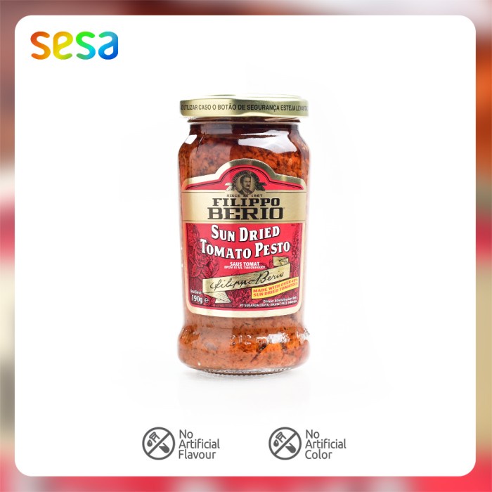 

FILIPPO BERIO SUN DRIED TOMATO PESTO 190 G