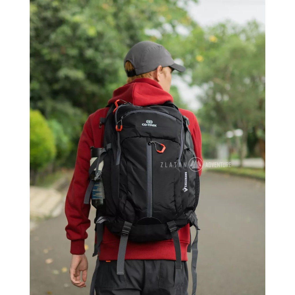 Tas Ransel / Daypack Co-trek Eaglehawk 30L Include Rain Cover Original Terlaris