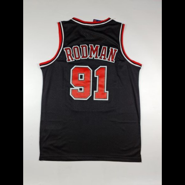 Baju Jersey Basket NBA Dennis Rodman Chicago Bulls Finals 1997-1998
