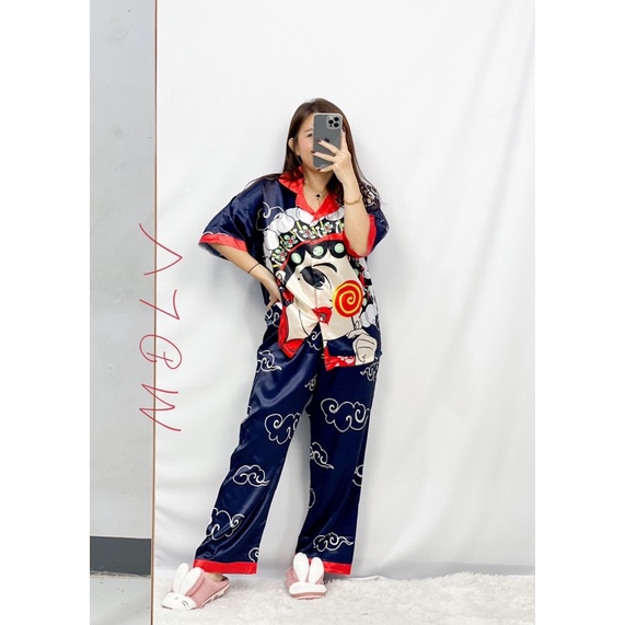 MDLV ~ 0453# CNY Opera Pajamas Set Imlek Import