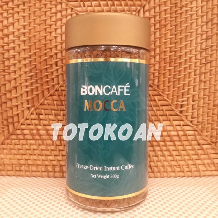 

BONCAFE MOCCA FREEZE DRIED INSTANT COFFEE 200 GR