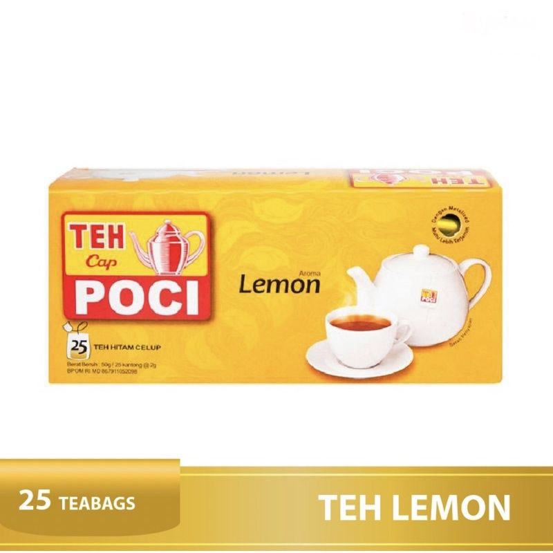 Teh Poci LEMON isi 25 kantong